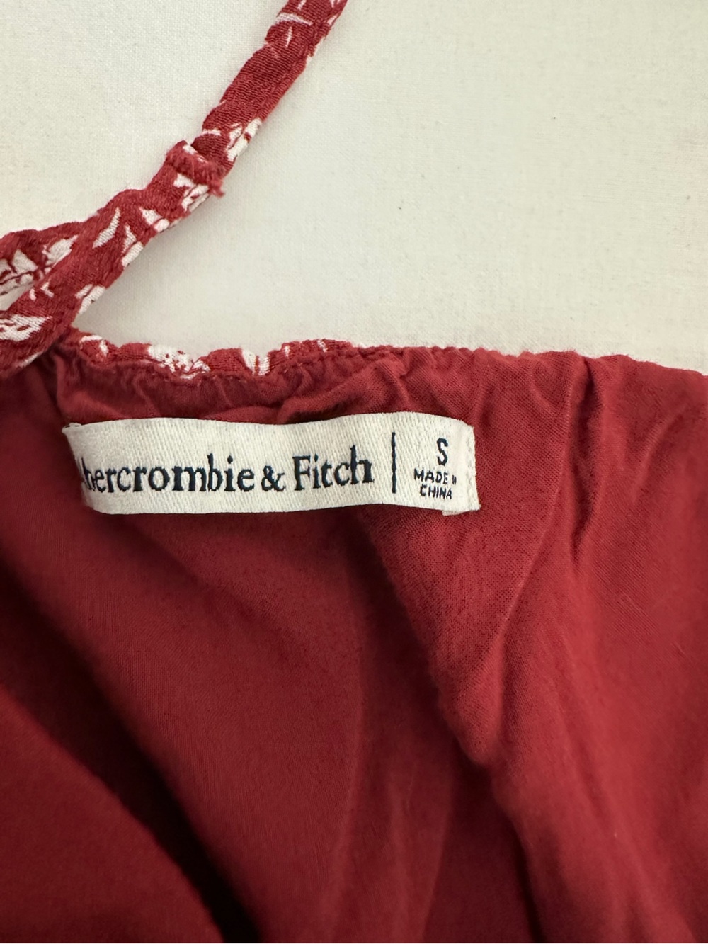Abercrombie & Fitch Floral Halter Jumpsuit Wide Leg Romper Small Cottagecore - Picture 4 of 8